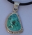 Pendentif Argent Turquoise d