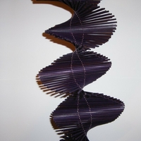 Guirlande bambou couleur VIOLETTE