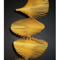 Guirlande bambou couleur JAUNE