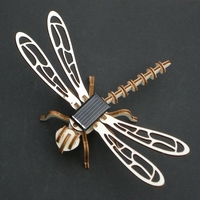 Maquette LIBELLULE solaire en bois