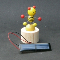 Jouet solaire ABEILLE sur ressort