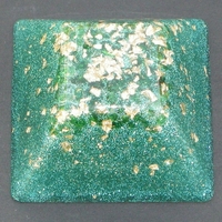 ORGONITE GRANDE PYRAMIDE INCA Bleu-vert