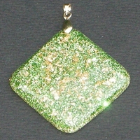 ORGONITE Losange Vert