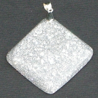ORGONITE Losange Gris-argent