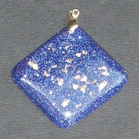 ORGONITE Losange Bleu-nuit