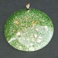 ORGONITE Grand médaillon  Vert
