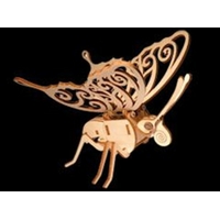 Maquette PAPILLON solaire en bois
