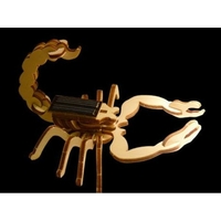 Maquette en bois SCORPION solaire
