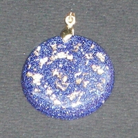 ORGONITE petit médaillon Bleu-nuit