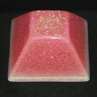 ORGONITE GRANDE PYRAMIDE INCA Rose-blanc