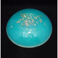ORGONITE PETIT DÔME  Bleu-turquoise