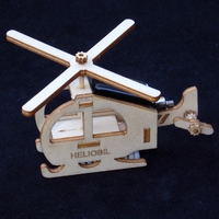 Maquette Mini Hélicoptère Solaire