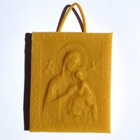 Tableau Vierge à l'Enfant.