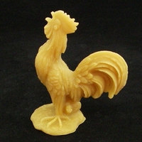 Coq en cire d'abeille