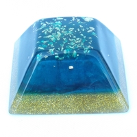 ORGONITE PETITE PYRAMIDE INCA Bleu-roi