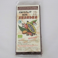 CHOCOLAT BIO NOIR AUX AMANDES