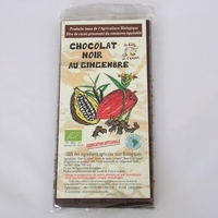 CHOCOLAT BIO NOIR AU GINGEMBRE
