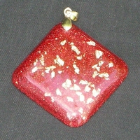 ORGONITE Losange Rouge
