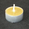Lot de 25 BOUGIES CHAUFFE-PLATS CIRE D'ABEILLE