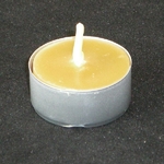 Lot de 25 BOUGIES CHAUFFE-PLATS CIRE D'ABEILLE